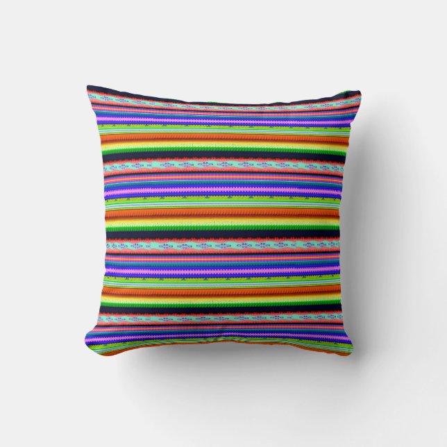 Primitive Pattern Pillow Kissen (Vorderseite)