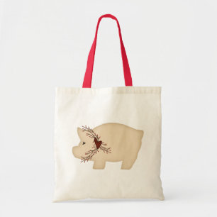 Primitive Schweinebackverpackung Tragetasche