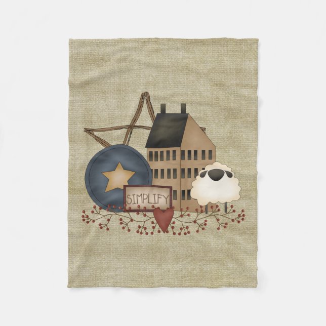 Primitive SIMPLIFY Fleece Blanket (Vorderseite)