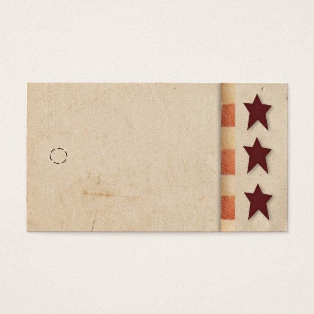 Primitive Star Hang Tag (Vorderseite)