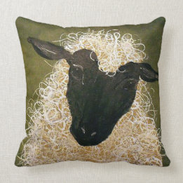 "Primitive Style/Sheep"-PILLOW Kissen