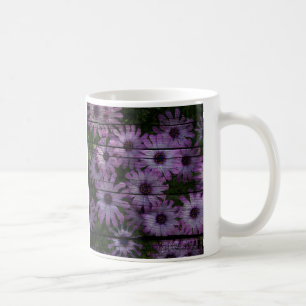 Primitive Western Country Barn Board lila Déission Kaffeetasse