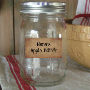 Primitives Apple Butter-Etikett