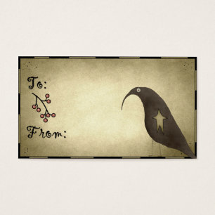 Primitives Crow Design 1 - Begleitheitsmarken