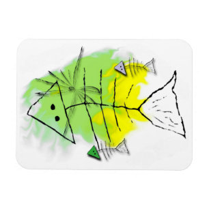 Primitives Fischmagnet Magnet