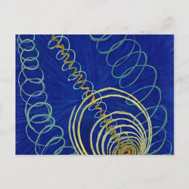 Primordial Chaos von Hilma af Klint Postkarte (Vorderseite)