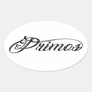 Primos Tattoo Script Sticker