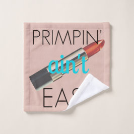 Primpin' Ain't Easy Girly Urban Badetuch Set