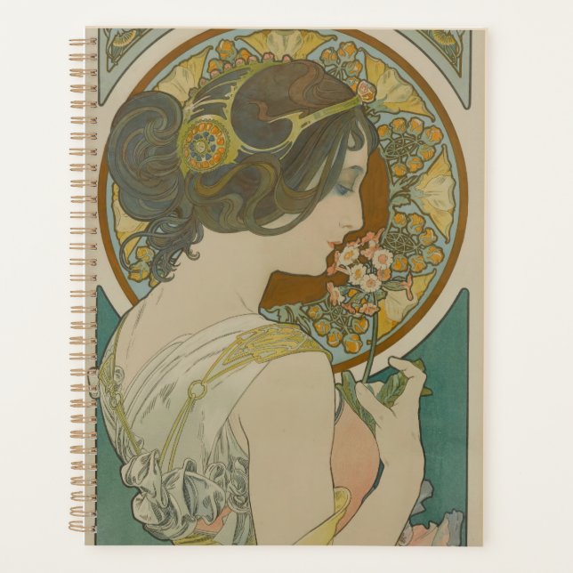 Primrose by Alphonse Mucha (1899) Planer (Vorderseite)