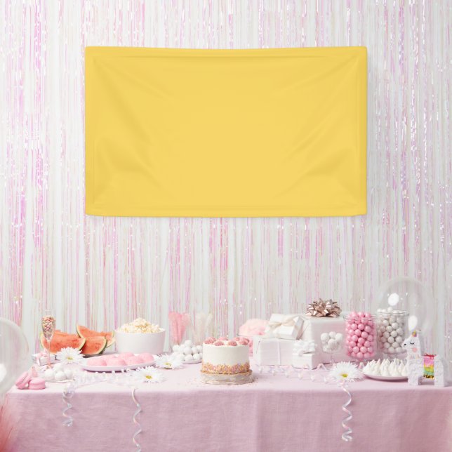 Primrose Gelbe Farbe Banner (Party)