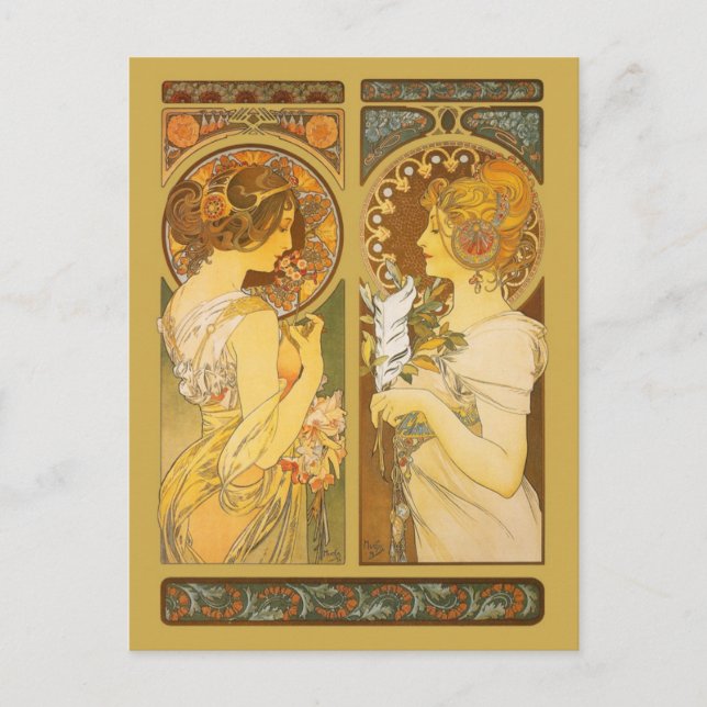 Primrose & Quill Postkarte (Vorderseite)