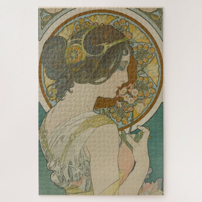 Primrose von Alphonse Mucha (1899) (Vertikal)