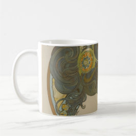Primrose von Alphonse Mucha (1899) Kaffeetasse