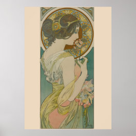 Primrose von Alphonse Mucha (1899) Poster