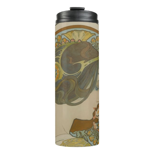 Primrose von Alphonse Mucha (1899) Thermosbecher (Vorderseite)