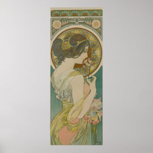Primrose von Alphonse Mucha Poster