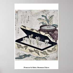 Primrose von Kubo, Shunman Ukiyoe Poster