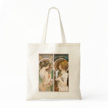 Primrosen und Feather, Mucha