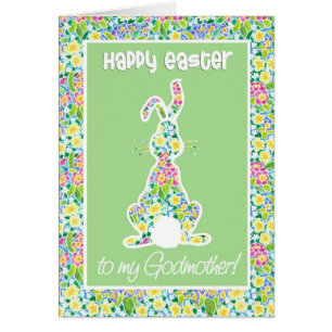 Primroses mignonne lapin Pâques, Mère