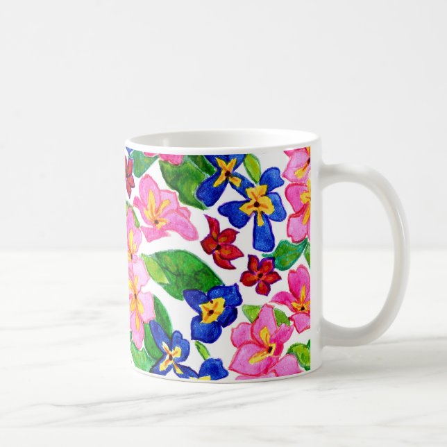Primroses-Tasse Kaffeetasse (Rechts)