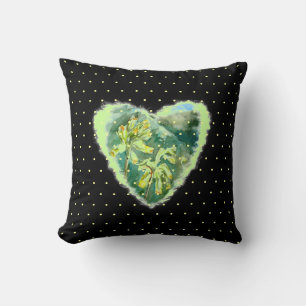 Primula Heart von Alexandra Cook Kissen