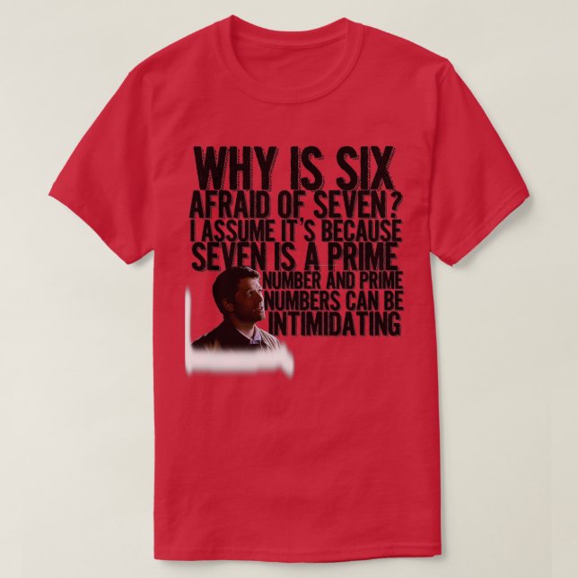 Primzahlen 2 T-Shirt (Design vorne)