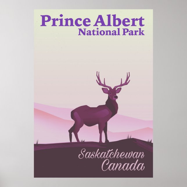 Prince Albert National Park, Saskatchewan, Canada Poster (Vorne)