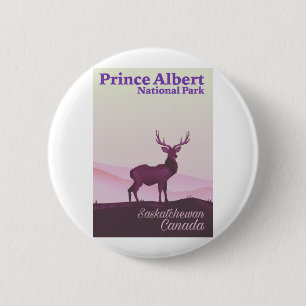 Prince Albert National Park, Saskatchewan, Kanada Button