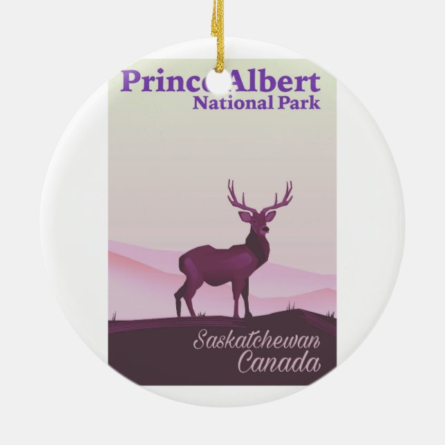 Prince Albert National Park, Saskatchewan, Kanada Keramikornament (Hinten)