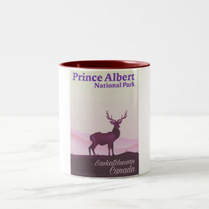 Prince Albert National Park, Saskatchewan, Kanada Zweifarbige Tasse