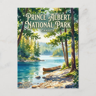 Prince Albert Nationalpark Kanada Postkarte