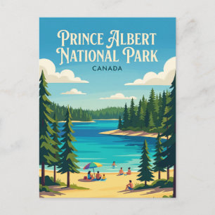 Prince Albert Nationalpark Kanada Postkarte