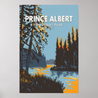 Prince Albert Nationalpark Kanada Reise Vintage