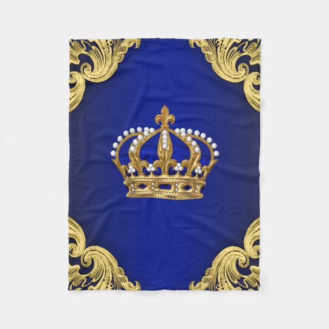 Prince Baby Boy Blanket Fleecedecke (Vorderseite)