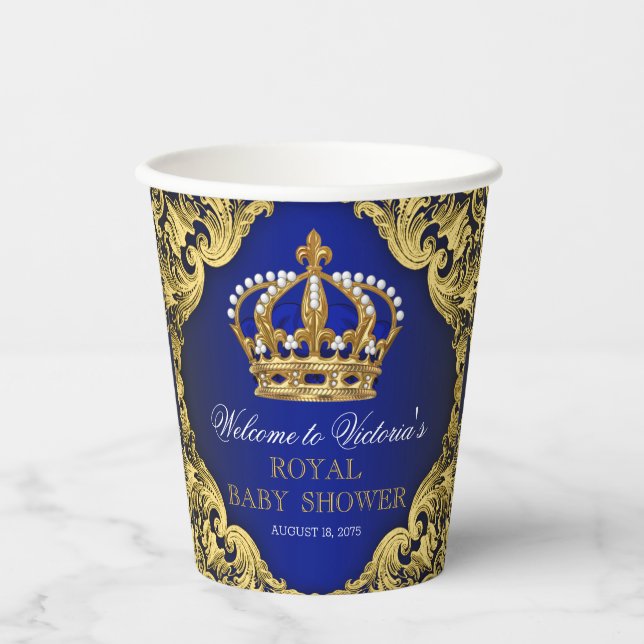 Prince Baby Duwer Paper Cups Pappbecher (Vorderseite)
