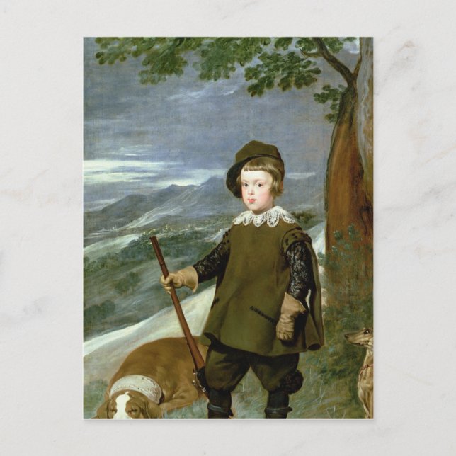 Prince Balthasar Carlos Postkarte (Vorderseite)