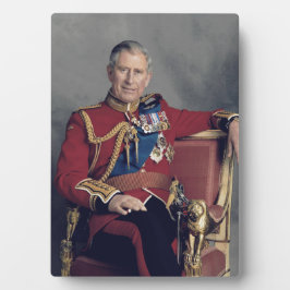 Prince Charles III 2018 Fotoplatte