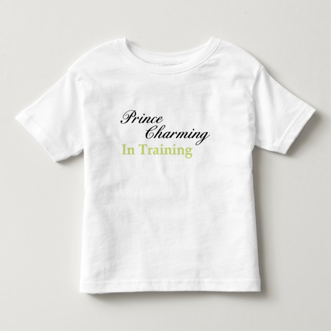PRINCE CHARMANT DANS LA FORMATION T-shirt Toddlers (Devant)