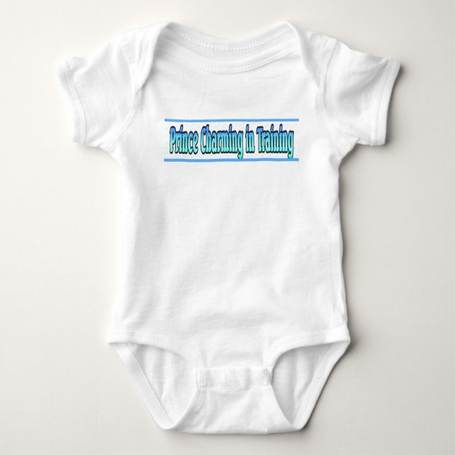 Prince Charming Baby Bodysuit Strampler (Vorderseite)