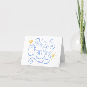 Prince Charming Dankeskarte
