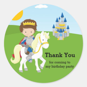 Prince Charming Runder Aufkleber