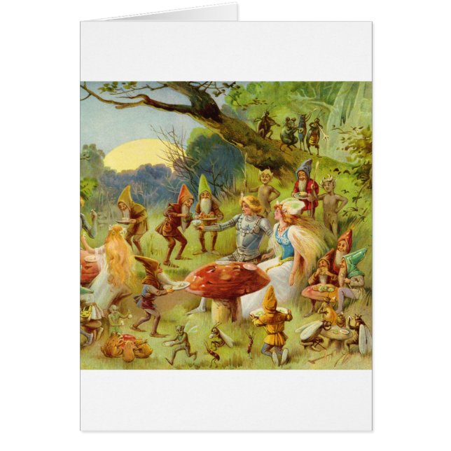 Prince de la Fée et Thumbelina dans la Forêt Magiq (Devant)