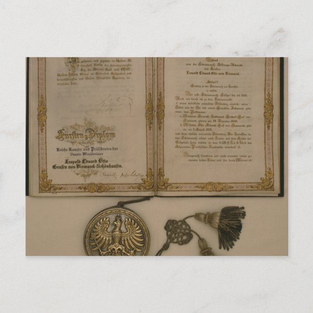 Prince Diploma Postkarte (Vorderseite)