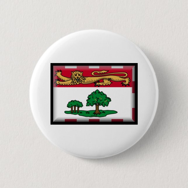 Prince-Edward-Inselflagge Button (Vorderseite)