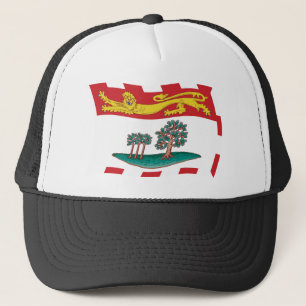 Prince Edward Island Flag Hat Truckerkappe