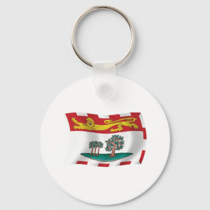 Prince Edward Island Flag Schlüsselanhänger