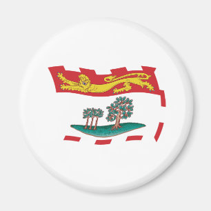 Prince Edward Island Flaggenmagnet Magnet