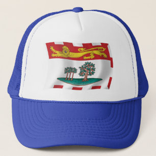 Prince Edward Island Flaggenmütze Truckerkappe