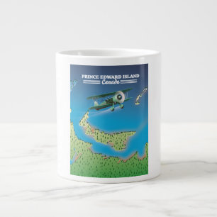 Prince Edward Island, Kanada Karte. Jumbo-Tasse