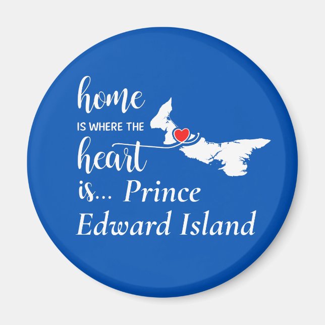 Prince Edward Island Zuhause ist das Herz Magnet (Vorne)